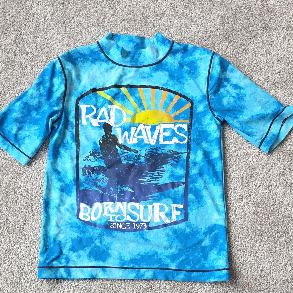 Cherokee Kids Blue Surf Rashguard